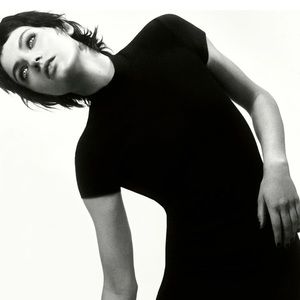 Zara Open Back black knit midi dress